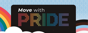 Colorful Move with Pride logo