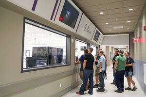 After the grand opening ceremony, guests toured the laboratory facility to get a first-hand look at the company's laboratory operations.